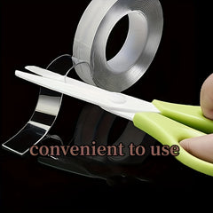 1pc 3 Styles Fixing Tape Transparent Easy To Use Strong Viscosity