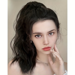 40 64cm Long Curly Wavy Ponytail Extensions Claw Clip In Hair Extensions