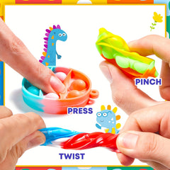 Mini Toy Bag Set Key Chains Relaxing Hand Toys for Children and Adults