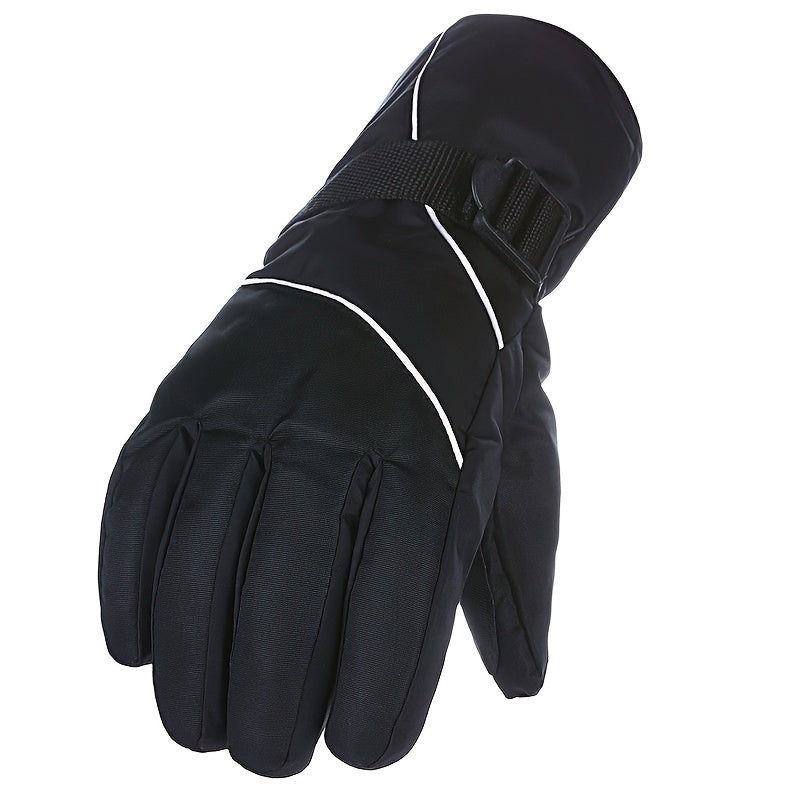 Windproof Warm Gloves Waterproof Thicken Velvet Durable Winter Outdoor