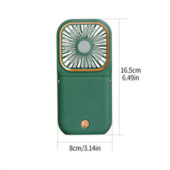 Portable Neck Fan Handheld USB Rechargeable Fan 3000mAh Power