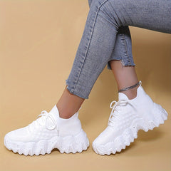 Breathable Chunky Sneakers Women's Running Shoes