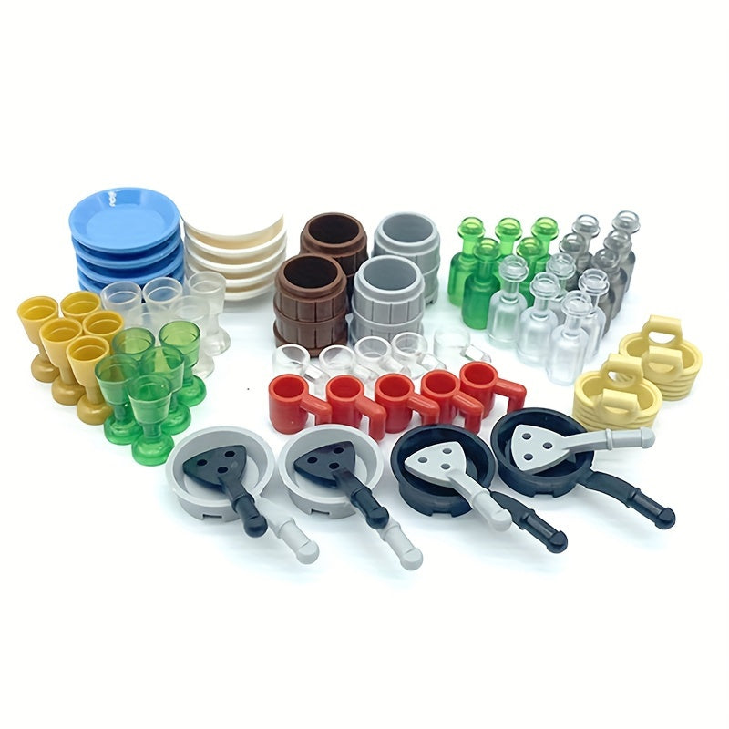 City Food Building Blocks Set