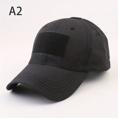 Tactical Patch Baseball Cap Unisex Adjustable Sun Hat