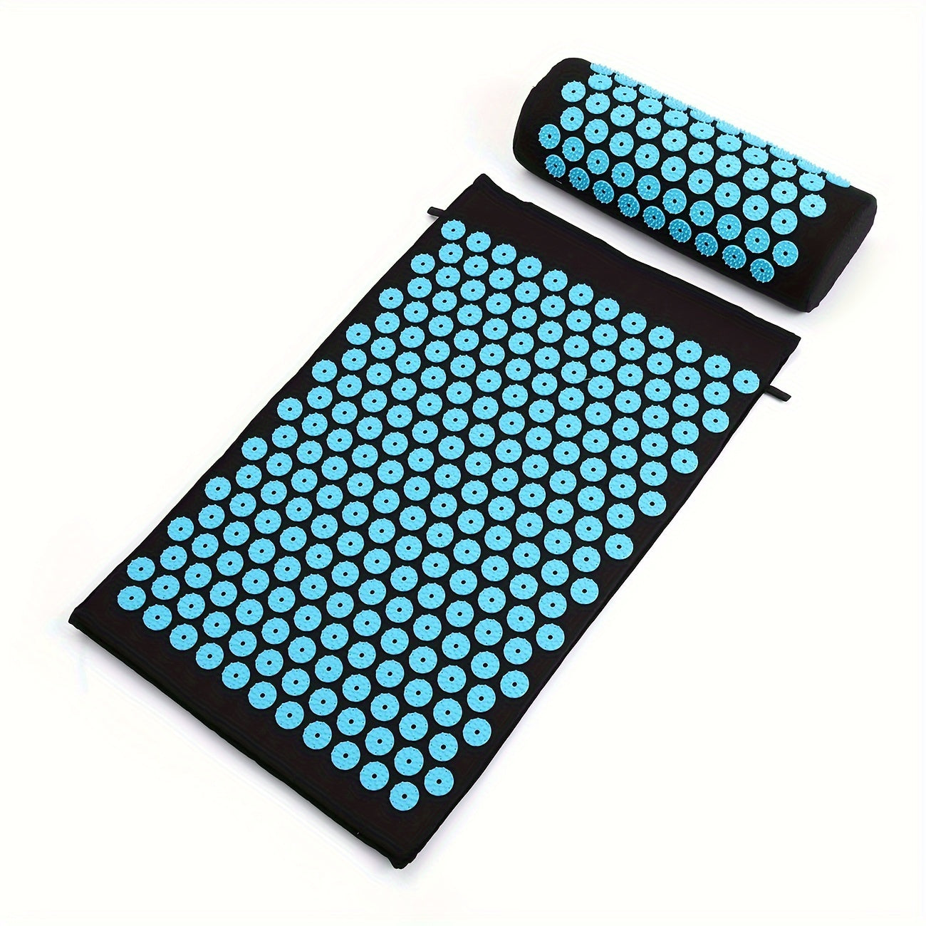 3pc Yoga Acupressure Massage Mat Pillow Bag Set