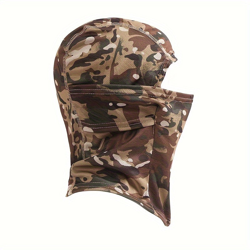 Camouflage Balaclava Full Face Mask Neck Gaiter for Cycling