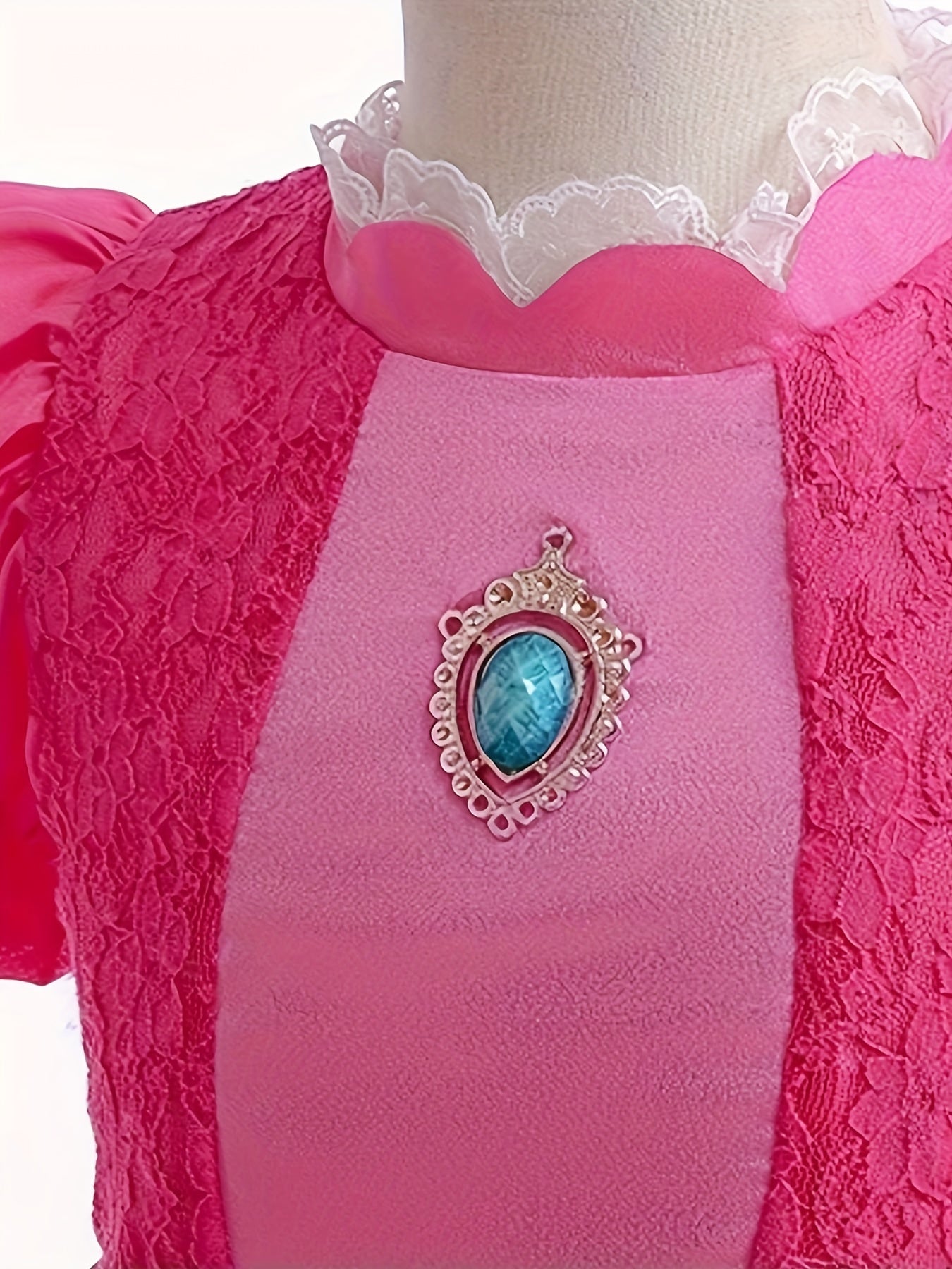 Girls Halloween Princess Fit and Flare Maxi Dress