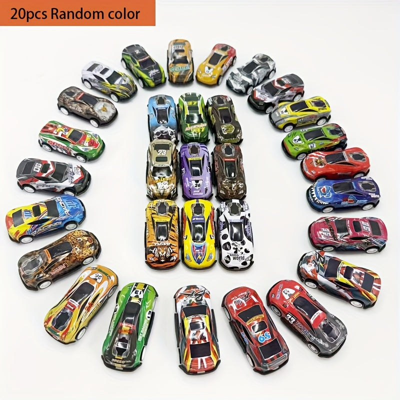 Mini Toy Cars for Party Favors Bulk Pack - Boys and Girls Pi ata Stuffers