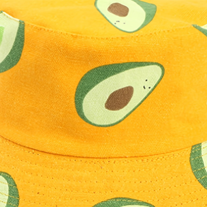 Avocado Plant Fisherman Hat Sunshade Bucket Cap