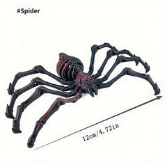 Flexible Spider Sculpture 3D Printed Multicolor Plant Material