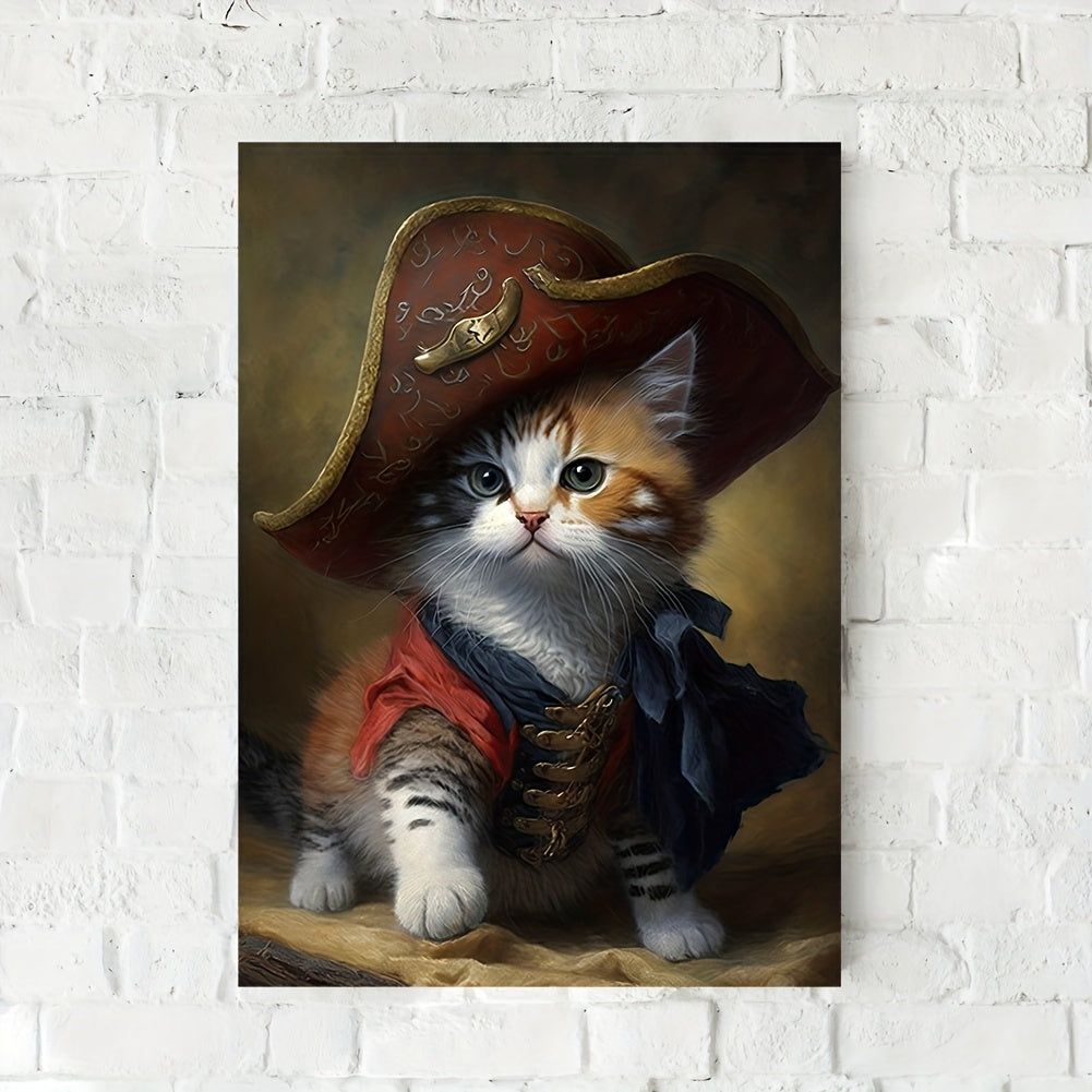 Pirate Baby Cat Wall Stickers Waterproof Home Dec