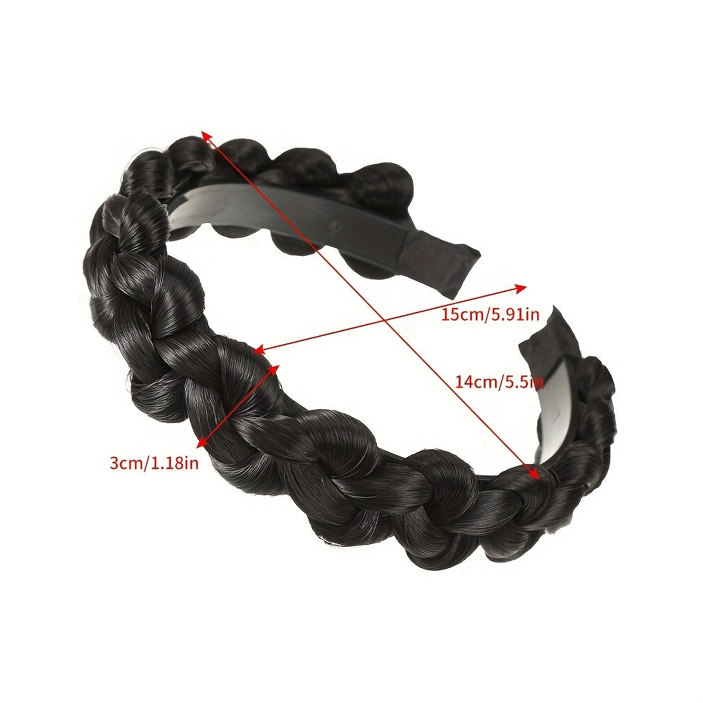 Braided Headband Non-slip Hair Hoop Hair Accessories