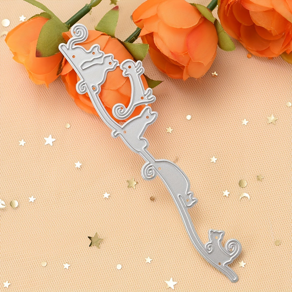 Crafts with Cats Metal Cutting Dies for Card Making Embossing Scrapbooking