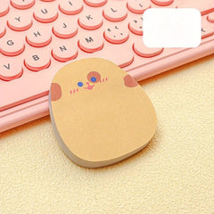 1pc Expression Sticky Note Colorful Student Sticky Note Back To School Supplies