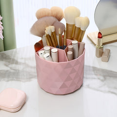 360 Rotating Makeup Brush Holder for Bathroom & Dressing Table