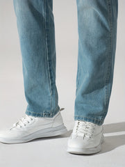 Men's Straight Leg Jeans Casual Street Style Denim Pants