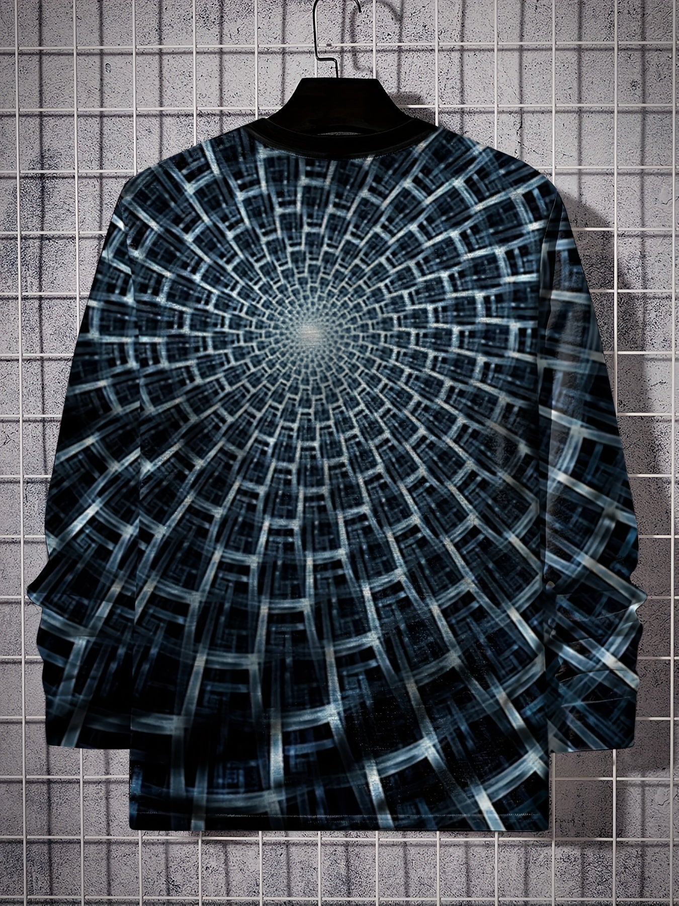 Optical Vision Men's Long Sleeve Vintage Novelty T shirt