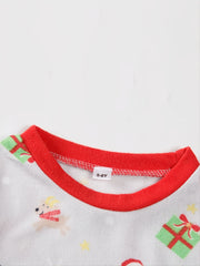 2pcs Kids Christmas Tight Fit Pajamas