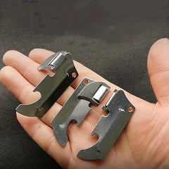 Compact Multifunctional Bottle Opener for Outdoor Camping