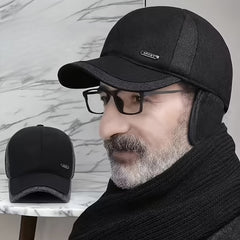 Thicker Winter Ears Protection Baseball Cap Snapback Sun Hat