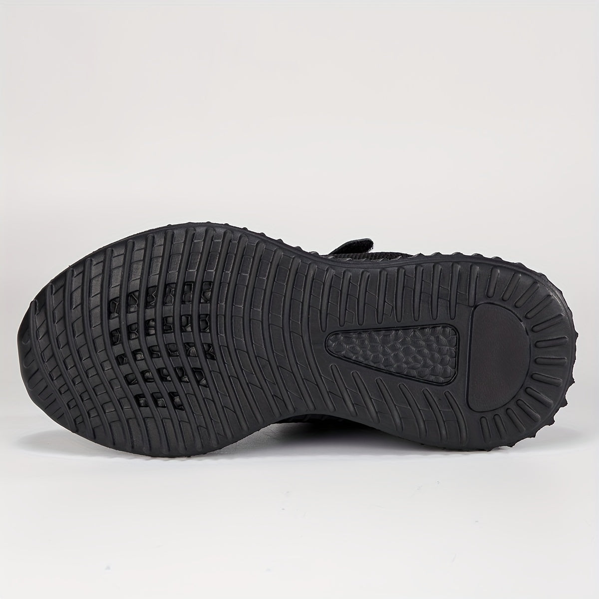 Breathable Hook & Loop Fastener Woven Shoes Lightweight Running Shoes