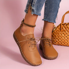 Lace Up Non Slip Low Top Casual Walking Shoes