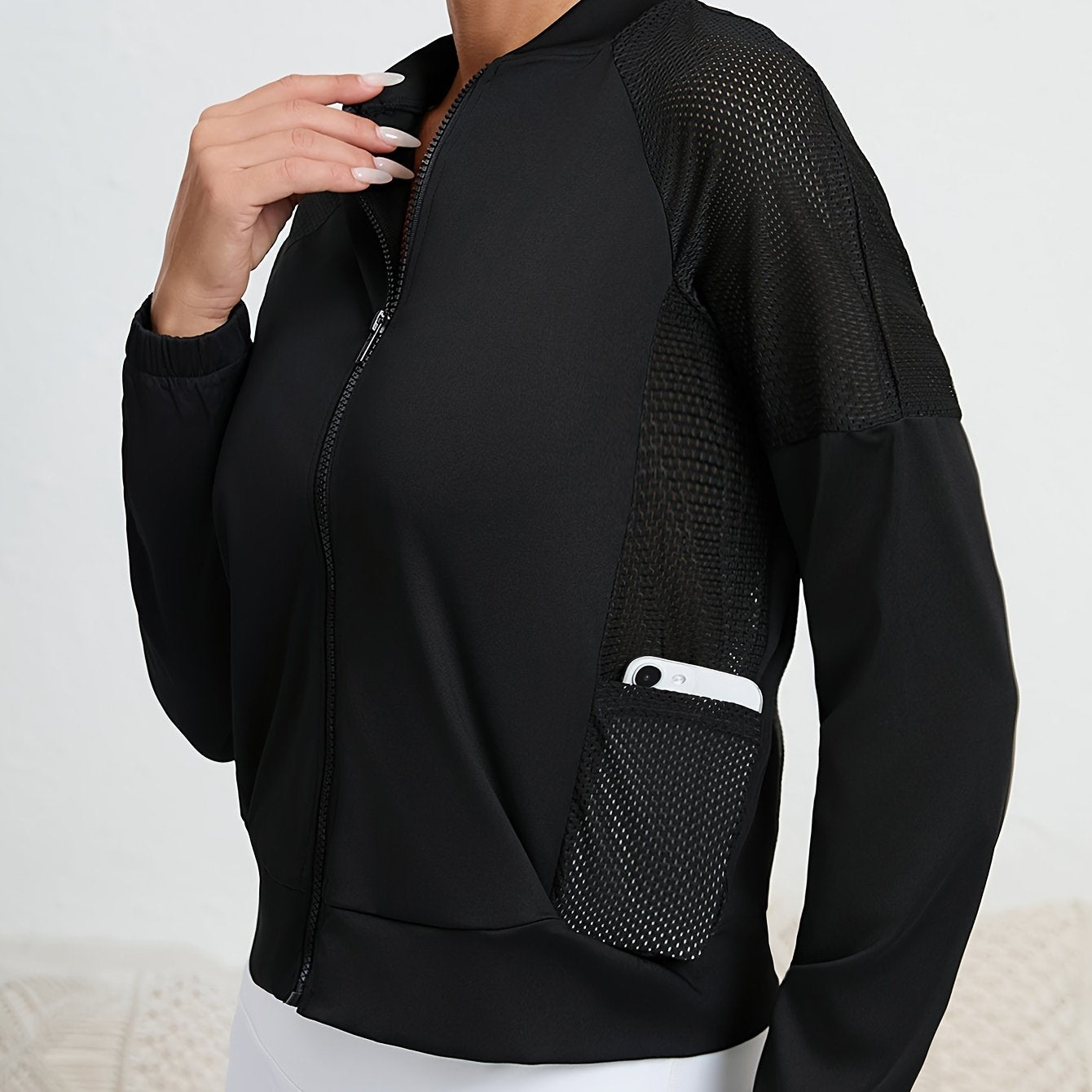 Long Sleeve Yoga Sports Jacket for Women