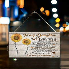 Always There for You My Daughter Believe in Yourself