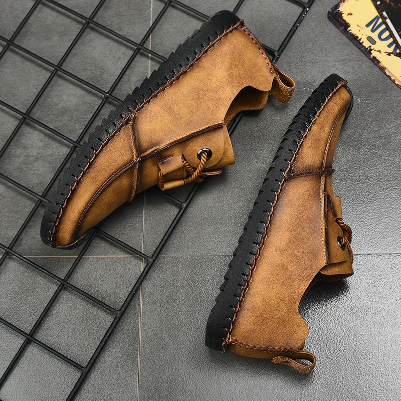 Men's Loafer Shoes Casual Slip On Walking Sneakers Summer Flat Shoes