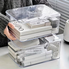 Office Supplies Storage Box Large Capacity for Tidy Workspace