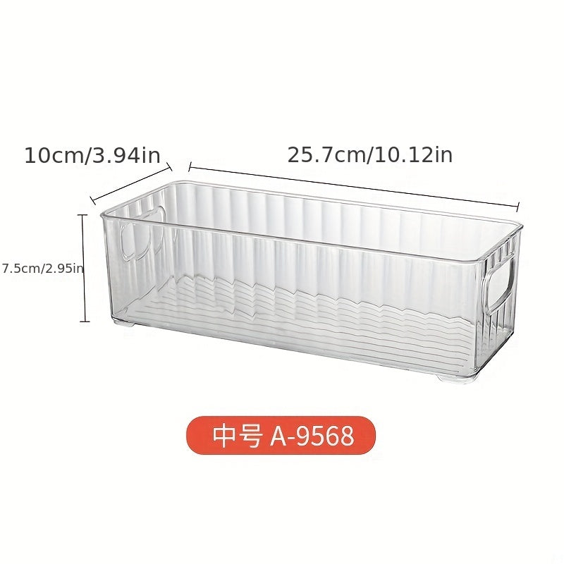 Refrigerator Storage Bin With Handle Drawer Storage Box Containers