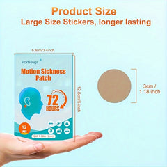 Motion Sickness Patch Sports Patch For Travel Anti Nausea 12 patch