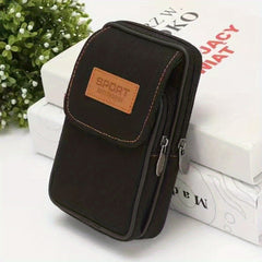 Canvas Phone Bag Mini Waist Bag Multifunctional Waist Bag For Men