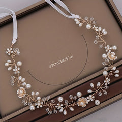 Teen Flower Headband Hair Accessories for Wedding Party