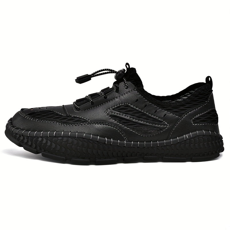 EXSHERO Men's Summer Casual Platform Shoes Outdoor Sneakers