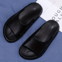 Men's Casual Non Slip Slides Open Toe Slippers
