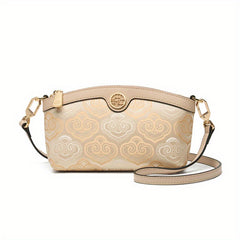 ZOOLER Small Cloud Embroidery Handbag Zipper Adjust. Strap