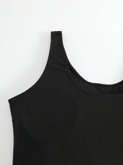 Polka Dot Cut Out One Piece Swimsuit