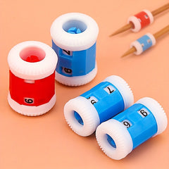 2pcs Plastic Knit Counter Stitch Marker Row Counters Sewing Knitting Tool