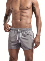 Men's Active Beach Shorts Quick Dry Sports Athletic Shorts With Pockets