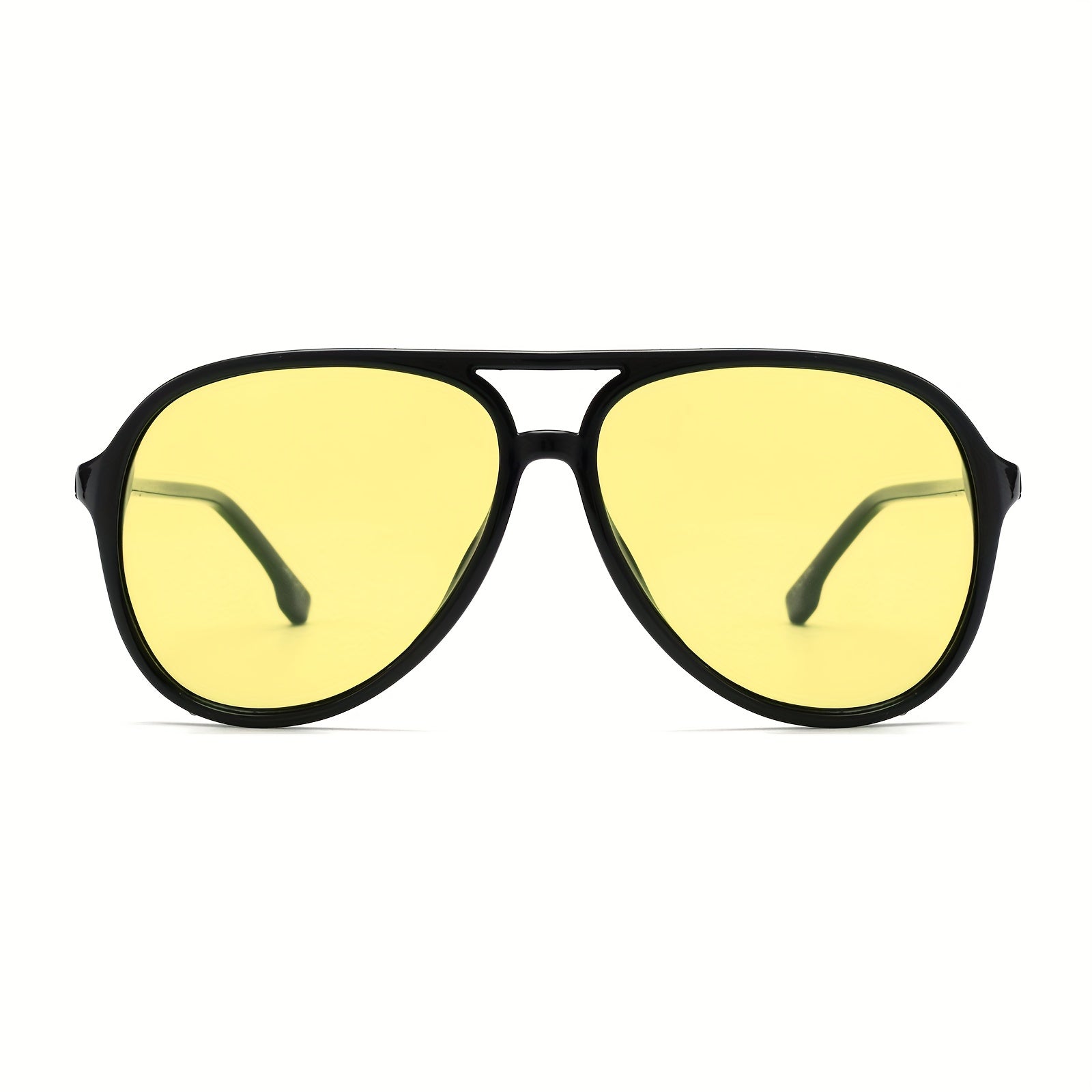 Men's Classic Retro Large Frame Pilot Sunglasses UV Resistant