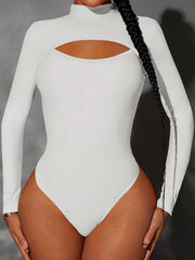 Tummy Control Bodysuit Long Sleeve Slimming Shaper