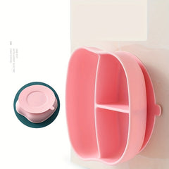 Children's Silicone Dinner Plate with Suction Cup