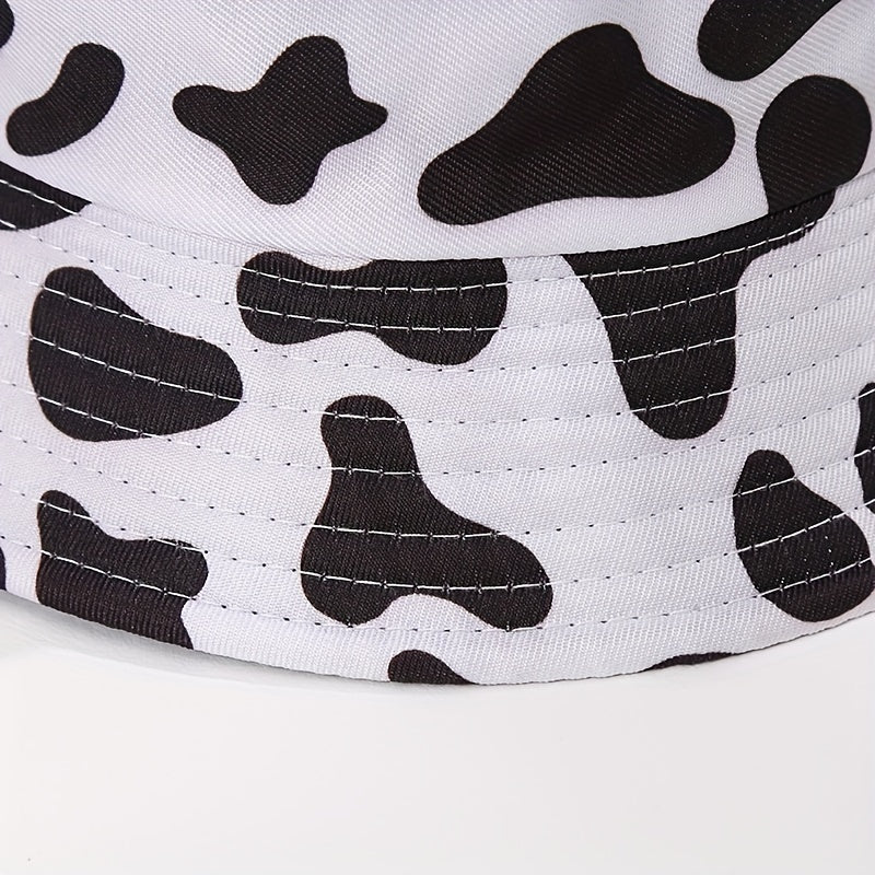 Cow Panda Bucket Hat for Summer Travel