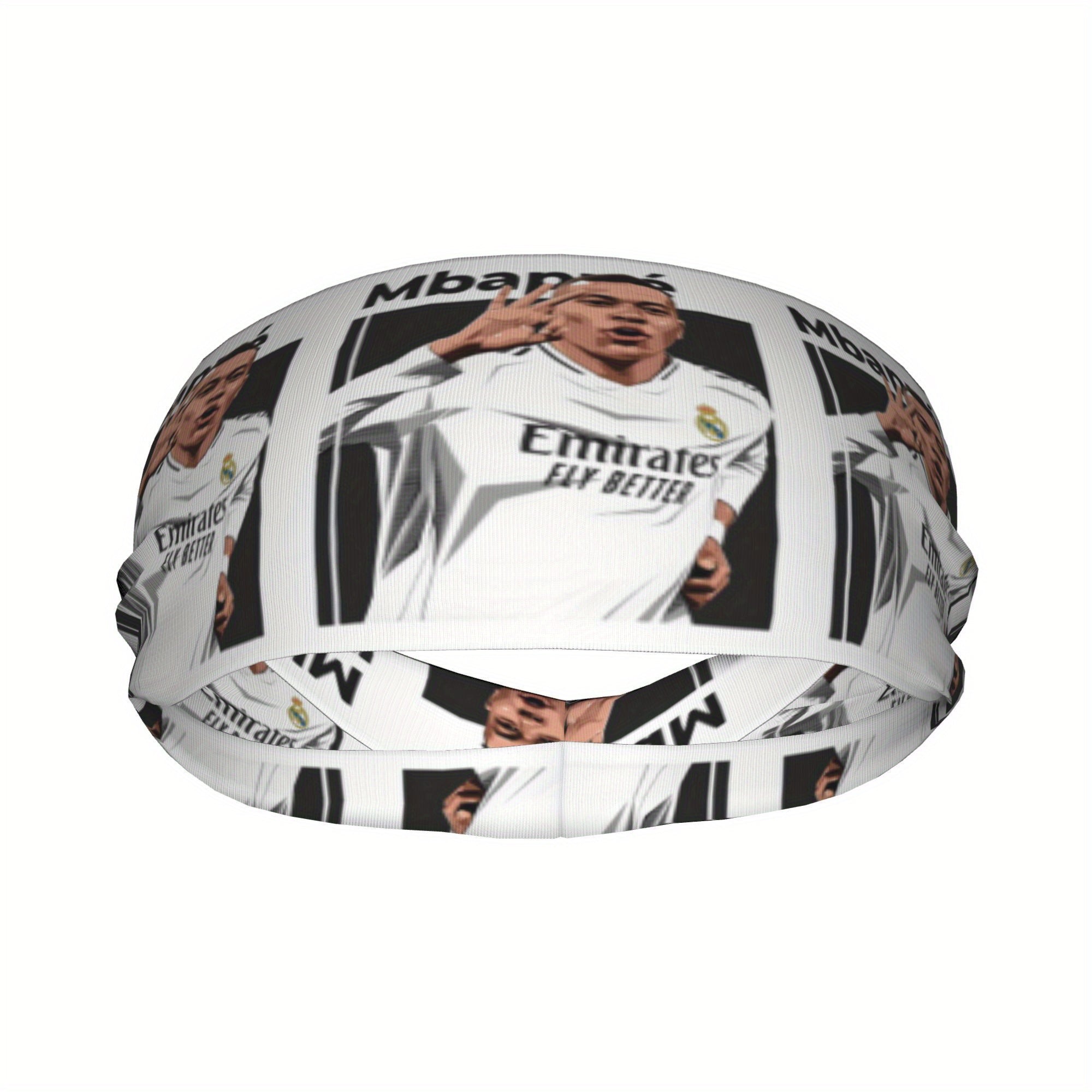 One Piece Messi Sports Uniform with Headband for Yoga Fitness Running