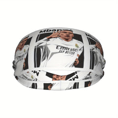 One Piece Messi Sports Uniform with Headband for Yoga Fitness Running