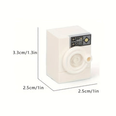 Bathroom Set MOC Accessories Washing Machine Building Blocks Toy Set