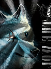 Boy's Wolf Graphic T-shirt Breathable 3D Print Loose Tee