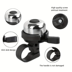 1PC Bike Bell Aluminum Alloy Bell Fits Mountain Road Bike