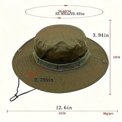 Waterproof Bucket Hat Outdoor Fishing Hiking Quick Dry Breathable Sunshade Hat